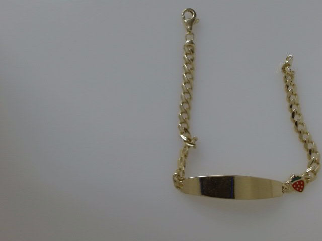 10k Yellow Gold Kid's Bracelet 3.1g