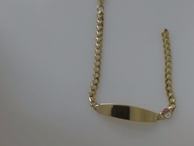 10k Yellow Gold Kid's Bracelet 3.1g