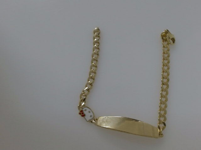 10k Yellow Gold Kid's Bracelet 3.2g