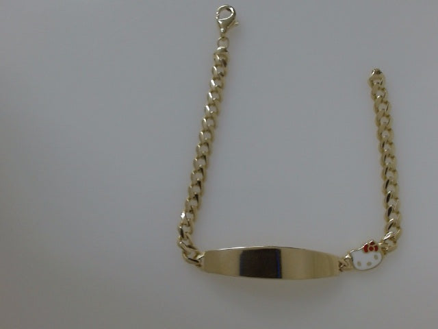 10k Yellow Gold Kid's Bracelet 3.3g