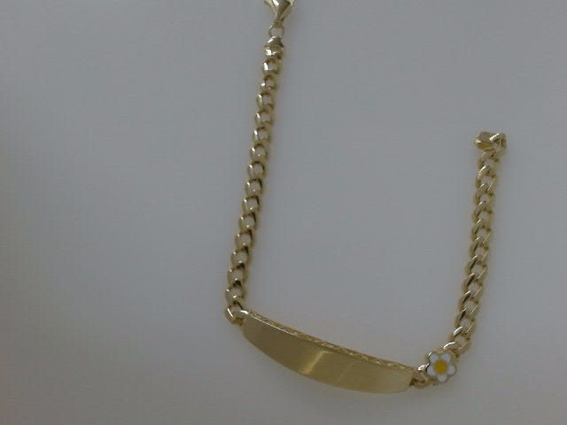 10k Yellow Gold Kid's Bracelet 3.1g