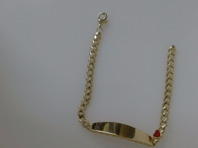 10k Yellow Gold Kid's Bracelet 3.2g