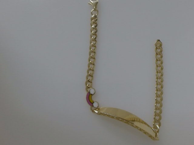 10k Yellow Gold Kid's Bracelet 3.2g