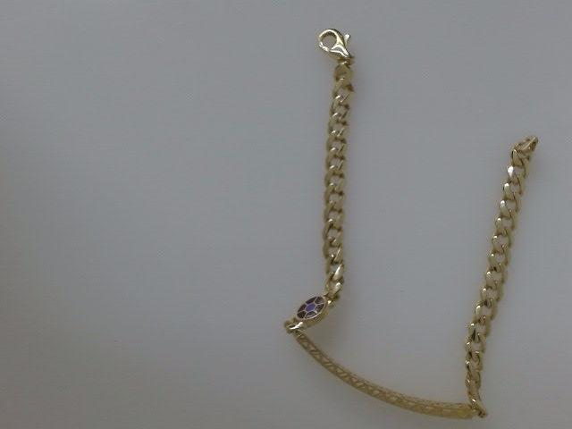 10k Yellow Gold Kid's Bracelet 3g