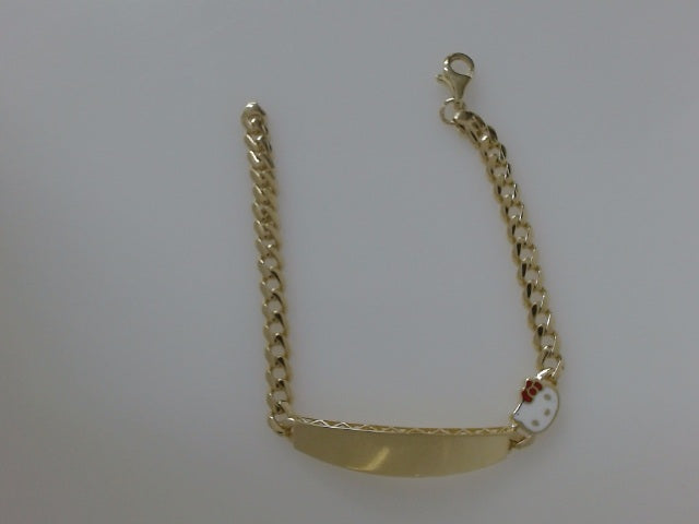 10k Yellow Gold Kid's Bracelet 3.3g