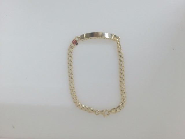 10k Yellow Gold Kid's Bracelet 3.7g