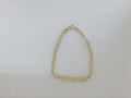 10k Yellow Gold Kid's Bracelet 3.5g
