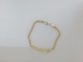 10k Yellow Gold Kid's Bracelet 3.7g