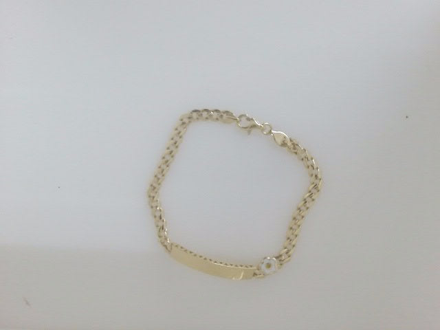 10k Yellow Gold Kid's Bracelet 3.7g