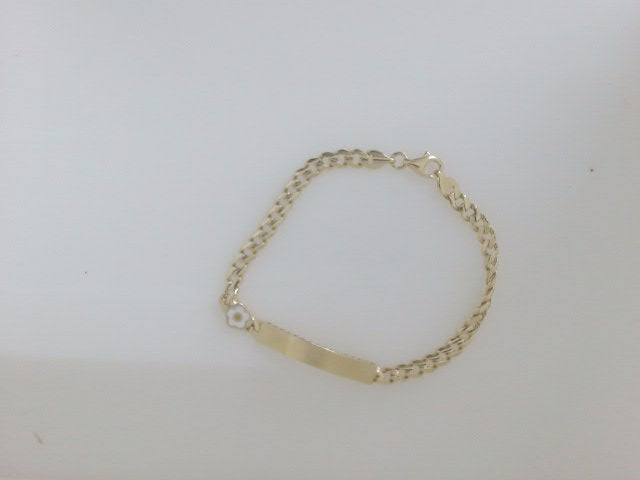10k Yellow Gold Kid's Bracelet 3.6g