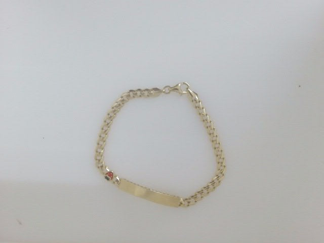 10k Yellow Gold Kid's Bracelet 3.6g
