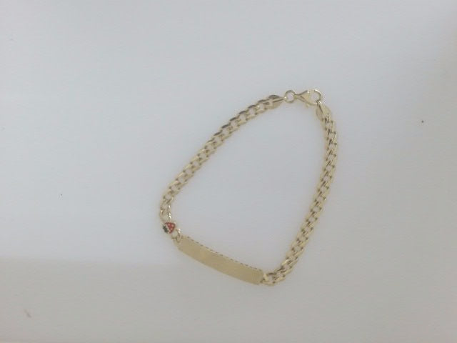 10k Yellow Gold Kid's Bracelet 3.5g