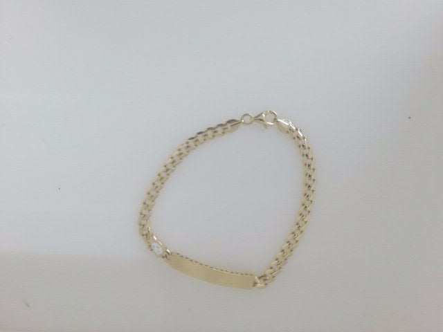 10k Yellow Gold Kid's Bracelet 3.6g