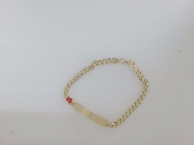 10k Yellow Gold Kid's Bracelet 3.4g