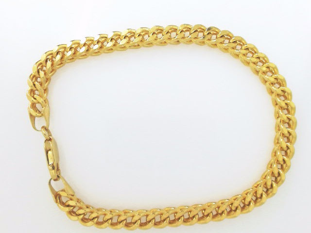 10k Yellow Gold Men's Bracelet 11.4g