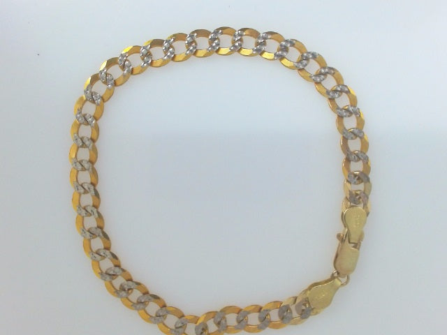 10k Yellow Gold Men's Bracelet 6.9g