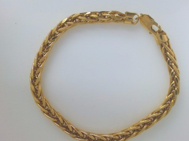10k Yellow Gold Men's Bracelet 9.8g
