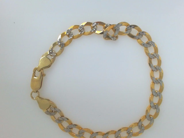 10k Yellow Gold Men's Bracelet 9g
