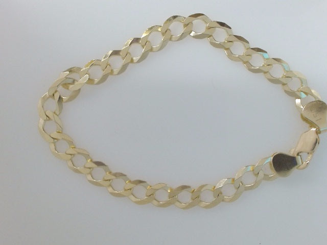 10k Yellow Gold Men's Bracelet 9.3g