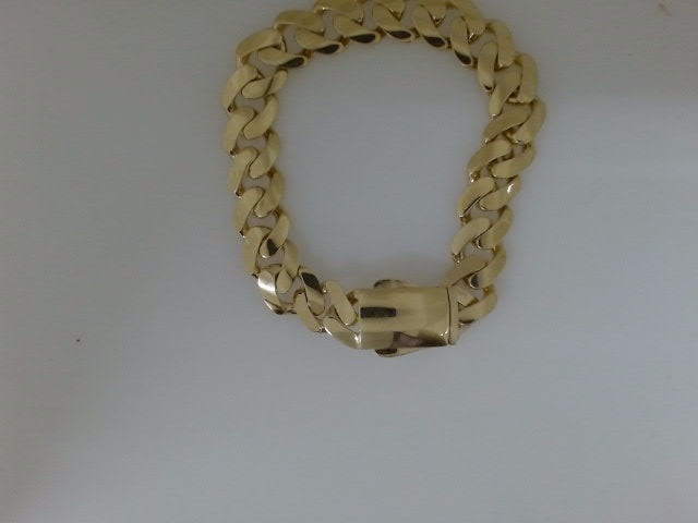 10 KT MEN'S BRACELET