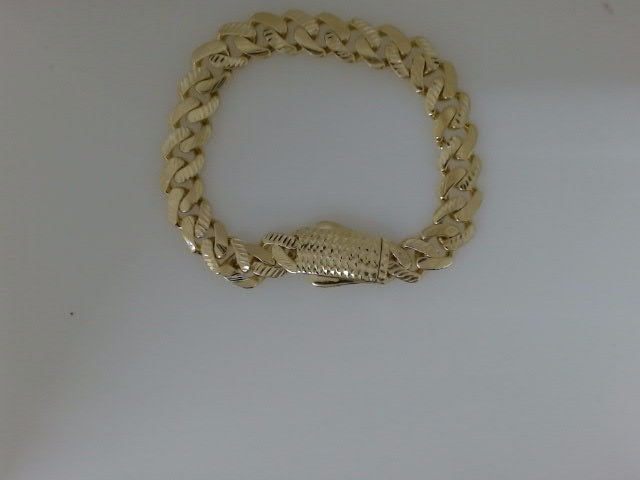 10 KT MEN'S BRACELET