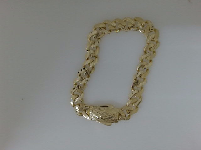 10 KT MEN'S BRACELET