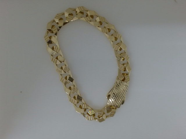 10 KT MEN'S BRACELET