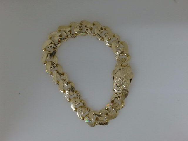 10 KT MEN'S BRACELET
