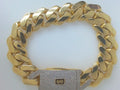 10k Yellow Gold Men's Monaco Bracelet 25.6g