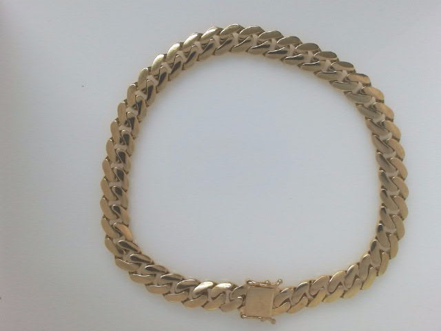 10k Yellow Gold Women's Anklet 17.9g