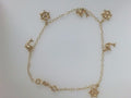 10k Yellow Gold Women's Anklet 4.4g