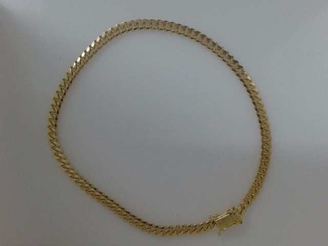10k Yellow Gold Women's Anklet 12.6g