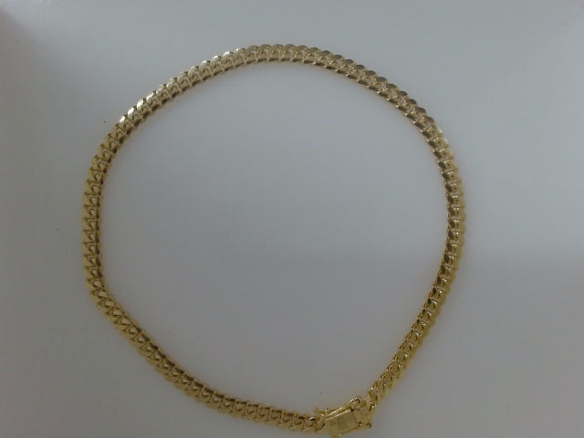 10k Yellow Gold Women's Anklet 12.6g
