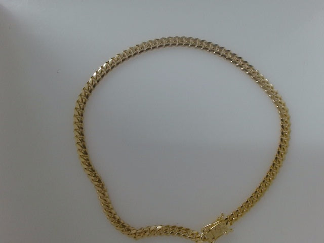 10k Yellow Gold Women's Anklet 12.6g