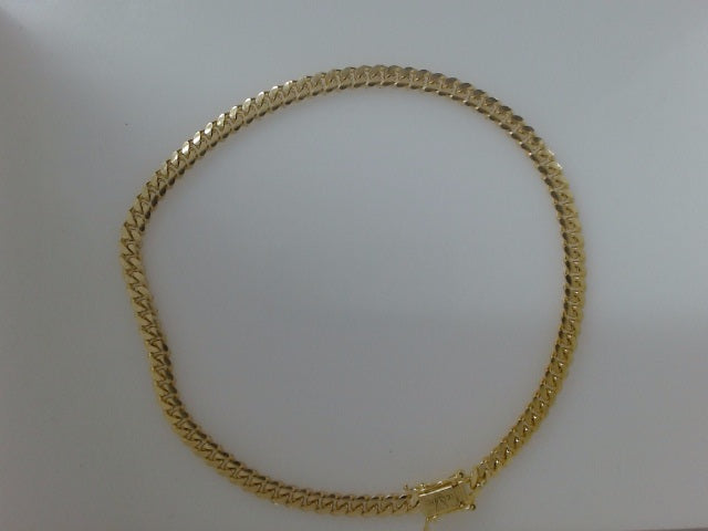 10k Yellow Gold Women's Anklet 12.5g