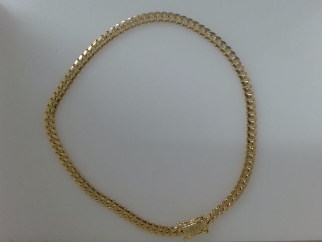 10k Yellow Gold Women's Anklet 12.7g