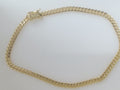 10k Yellow Gold Women's Anklet 12.6g