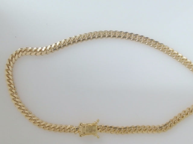 10k Yellow Gold Women's Anklet 12.6g