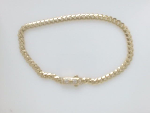 10k Yellow Gold Women's Anklet 11g