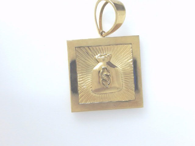 10k Yellow Gold Pendant 12g