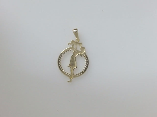 10k Yellow Gold Pendant 2.1g