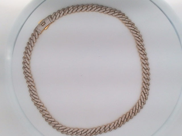 10k Yellow Gold Unisex Cadena Monaco 41.4g