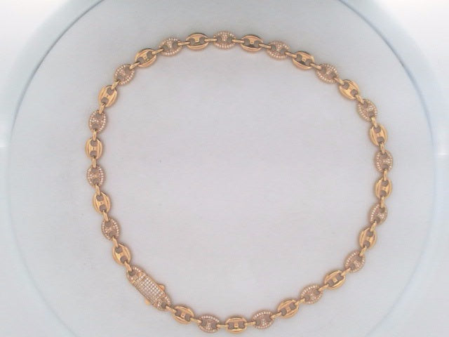 10k Yellow Gold Women's Choker 24.8g