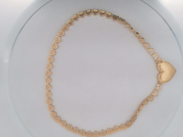 10k Yellow Gold Women's Choker 31.1g