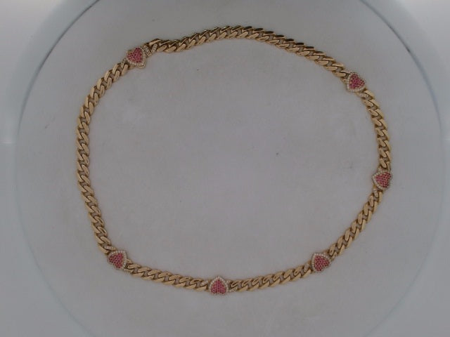 10k Yellow Gold Women's Choker 18.9g