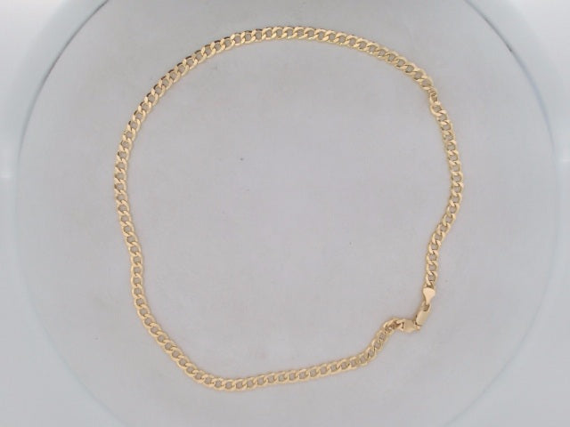 10k Yellow Gold Unisex Cadena Corte Filoj 8g