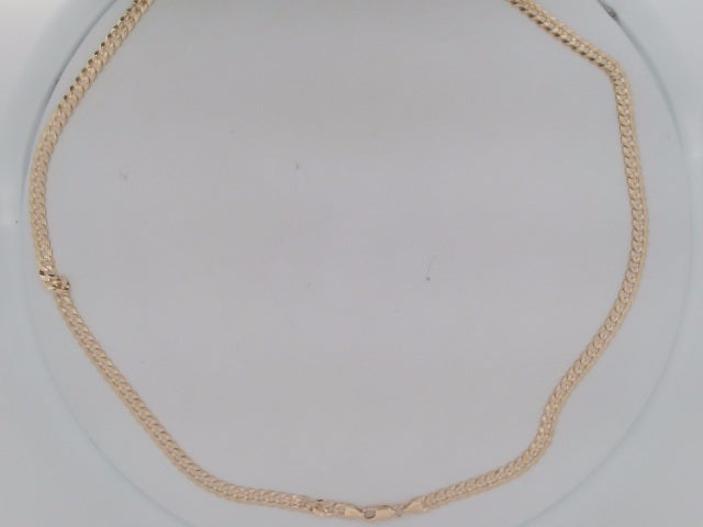 10k Yellow Gold Unisex Cadena Corte Filoj 14.8g