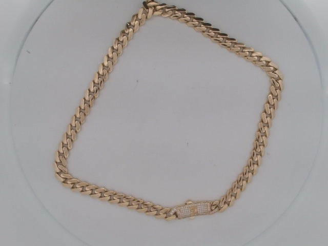 10k Yellow Gold Cadena Variada 25.6g
