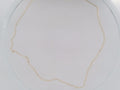 10k Yellow Gold Unisex Cadena Corte Filoj 3.2g