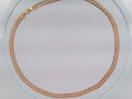10k Yellow Gold Unisex Cadena Corte Filoj Diamantado 23.4g
